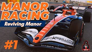 REVIVING MANOR RACING | F1 23 MY TEAM | SHEFFIELD STEEL | BAHRAIN