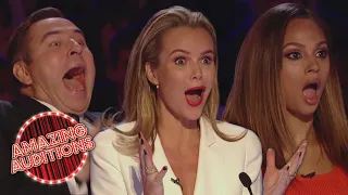 5 UNBELIEVABLE Auditions From Britain's Got Talent | Amazing Auditions