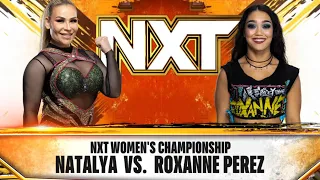 WWE 2K24 Roxanne Perez vs. Natalya — NXT Women’s Championship Match: NXT, April 9, 2024