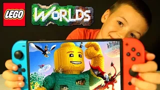 LEGO Worlds Прохождение Игры - Nintendo Switch - Игра про Мультики ЛЕГО - КокаПлей