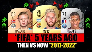 THIS IS HOW *FIFA* LOOKED 5 YEARS AGO VS NOW! 😱🔥 ft. Messi, Haaland, Mbappe… etc