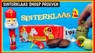 SINTERKLAAS Speelgoed en Kinder Surprise eieren uitpakken | Family Toys Collector