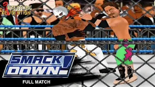 FULL MATCH - Rey Mysterio vs. Eddie Guerrero – Steel Cage Match: SmackDown, Sept. 9, 2005 | WR2D