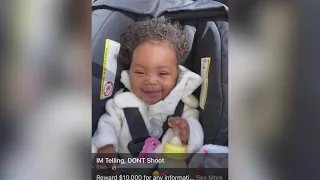 $10,000 reward offered after baby critically wounded in Chicago expressway shooting