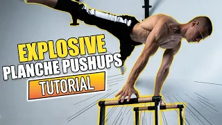 How To Learn Explosive Planche Pushups - Calisthenics Tutorial