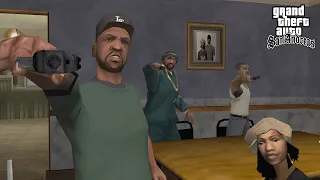 Seville Blvd Families vs Beta Ballas End Of The Line Mission in GTA San Andreas! (Beta Gangs)