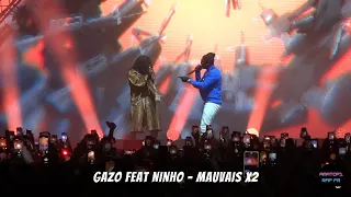 GAZO FEAT NINHO - MAUVAIS 2X (Live Zénith Paris)