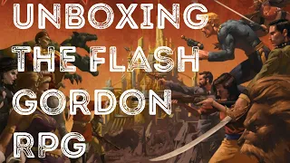 RPG Unboxing | Flash Gordon TTRPG Collector's Edition