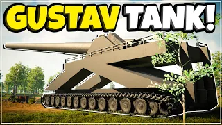 I Built A HUGE 1M GUSTAV CANNON TANK In Sprocket!