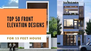 Best 15 Feet Front Elevation | Modern Elevation Design Ideas For Small House