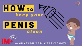 How to clean your penis 🍌👀 Puberty for Boys Stages