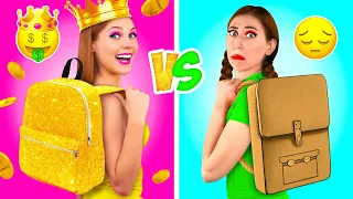 Estudiante Rico vs Estudiante Pobre | Momentos Divertidos Fun Teen