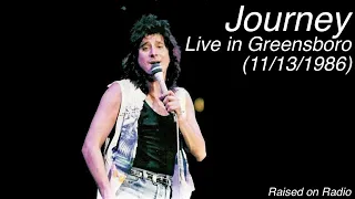 Journey - Live in Greensboro (November 13th, 1986)