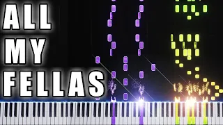 ALL MY FELLAS - Piano Tutorial (Sheets + MIDI)