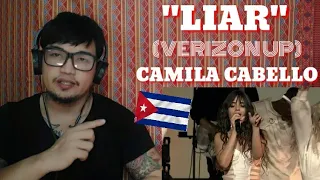 CAMILA CABELLO-"LIAR"(VERIZON UP PRESENT)/MY FIRST TIME TO REACT HER VIDEO