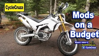 Yamaha WR250R Mandatory Mods  (On a Budget)