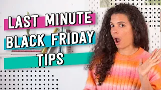 How To Get Ready For Black Friday In A Month | Black Friday ecommerce strategy for handmade sellers
