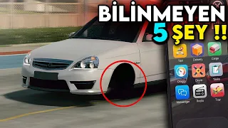 BİLİNMEYEN 5 ŞEY !! - Car Parking Multiplayer