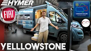 🟡 Hymer Yellowstone | Fiat Camper Van Neuheiten 2023 💯 | Caravan Salon Düsseldorf | GÜMA TV