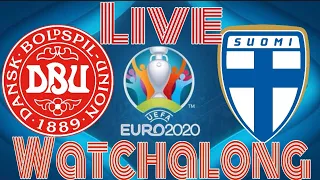 Denmark v Finland Live EURO 2020 Watchalong HD