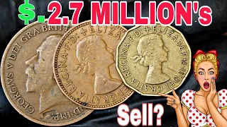 Top 3 Ultra UK half penny Rare UK One penny coins worth A Big money -Coins worth Pennies!