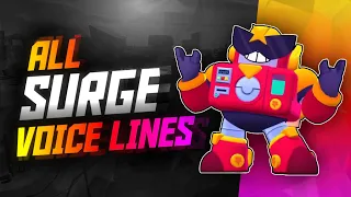 SURGE Voice Lines | Brawl Stars