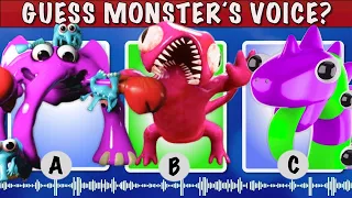 Guess the MONSTER'S VOICE #30 | GARTEN OF BANBAN 4 | PICKALEENA, NIGHTY BOO, EVIL BANBAN, DOOM DOOM