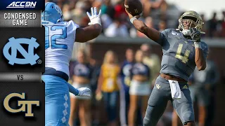 North Carolina vs. Georgia Tech Condensed Game | ACC Football 2019-20