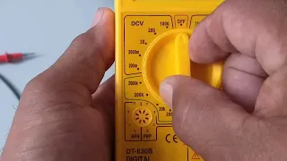 Como medir resistência elétrica (ohms), com o uso do multímetro comum. Parte 1.