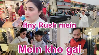 Itna Rush| mein kho gai|Sab preshan|Street food