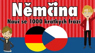 Learn German - Learn 1000 short phrases - German for Czech Speakers (Beginners)