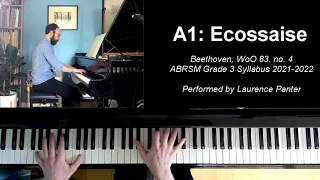 A:1 Ecossaise in Eb (ABRSM Grade 3 piano, 2021-2022 syllabus)