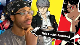 First Time Persona Fan REACTS to All Game Openings!