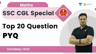 Top 20 Question | PYQ | Maths | Sandeep Dixit | Wifistudy Studios