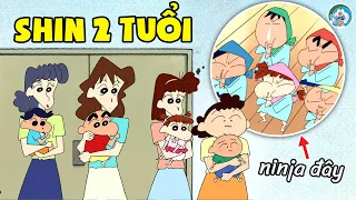 Shin 2 Tuổi Đi Nha Sĩ & Tập Làm Ninja & Căn Phòng Bí Mật Ở Trường | Shin Cậu Bé Bút Chì