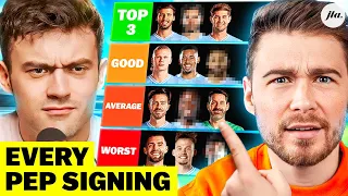 Ranking EVERY Pep Signing At Man City!