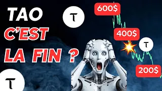 BITTENSOR ($TAO) : C'EST LA FIN ? 😱 GROS SUPPORT À TENIR 📉 MA STRATÉGIE sur TAO🔎