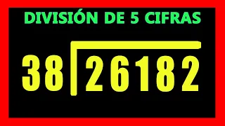 ✅👉 Divisiones de 5 cifras  ✅ Como dividir por 5 cifras