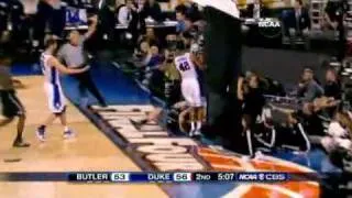 Duke Butler 2010 NCAA Final Highlights