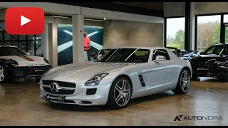 Mercedes-Benz SLS AMG in iridiumsilber metallic