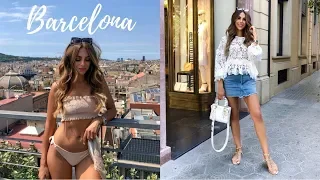 WHAT I ATE, DID AND WORE IN BARCELONA | VACATION VLOG #13 | Annie Jaffrey