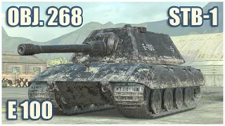 STB-1, Object 268 & E 100 • Raseiniai Heroes WoT Blitz