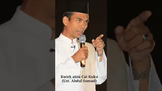 Kutek atau Cat Kuku - Ustadz Abdul Somad