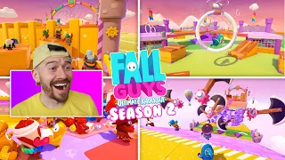 Fall Guys SEASON 2 IS HERE!! New Maps and Skins OUT NOW!!