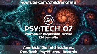 PSY:TECH 07 124bpm 👽 Psychedelic Techno ( EEEMUS, Eitan Reiter, Emok, James Monro,  MVMB )