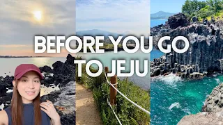 🏝 Ultimate Jeju Korea Travel Guide: where to stay, things to do, attractions, hotels, bus guide 🚌