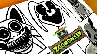 DIBUJAR ZOONOMALY: ALL NEW Jumpscares & Monsters 2