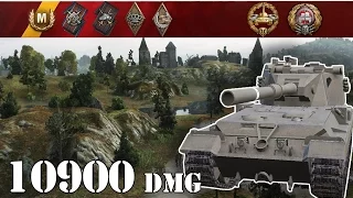 World of Tanks / FV215b (183) .. 10900 Dmg