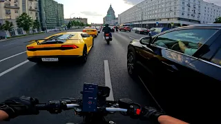 Как выжить на мотоцикле в Москве? (VOGE 350AC)