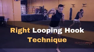 Overhand (Looping) Right Punch - Muay Thai Boxing Technique